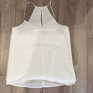 Elegant White Sleeveless Top